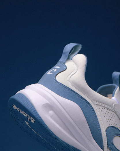 Women's Strada Shoes White / Ocean Blue