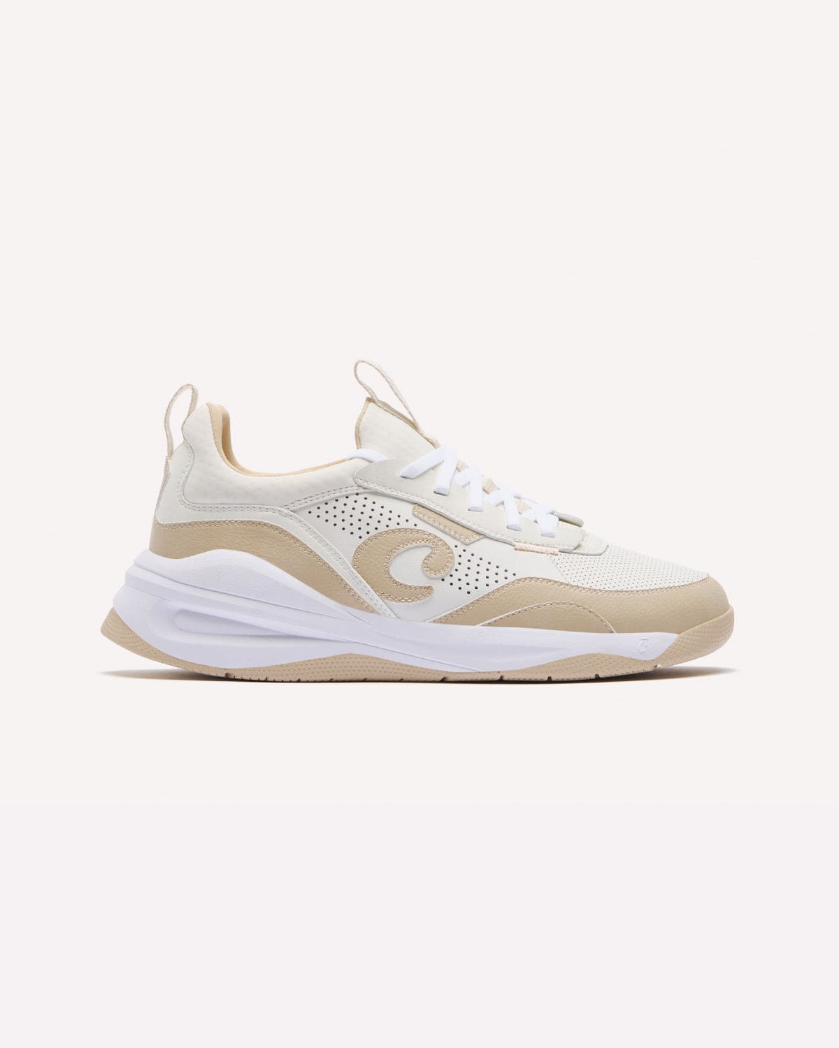 Men's Strada Shoes White / Vintage Tan