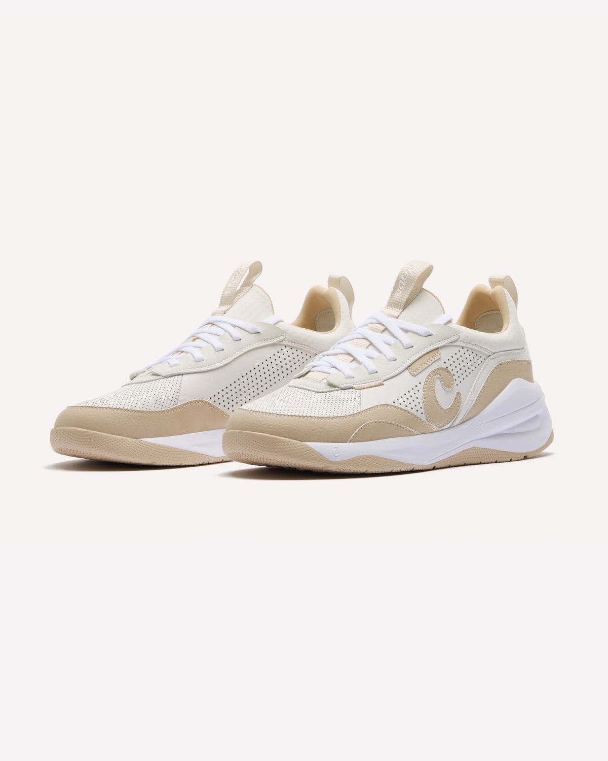 Women's Strada Shoes White / Vintage Tan