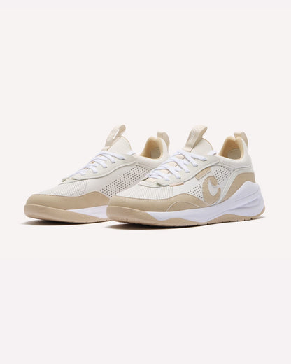 Women's Strada Shoes White / Vintage Tan