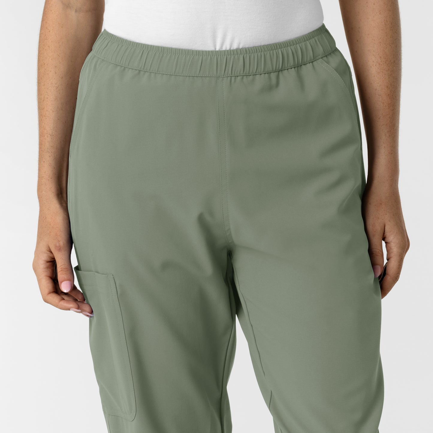 NURTUR 5280 Women's Slim Leg Scrub Pants Sage