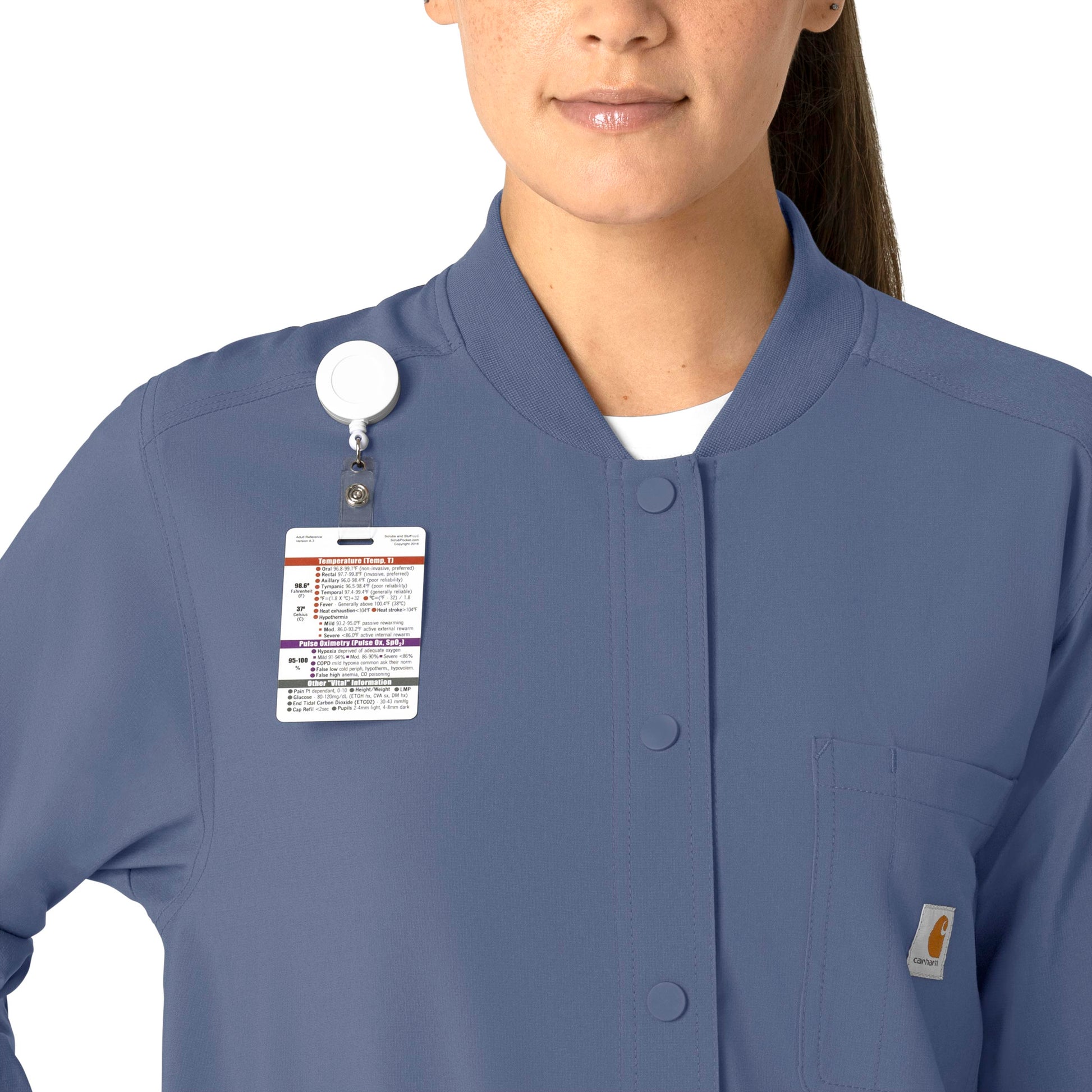 Force Cross-Flex C82210 Shirt Jacket Riverside Model Image Alternate | Carhartt