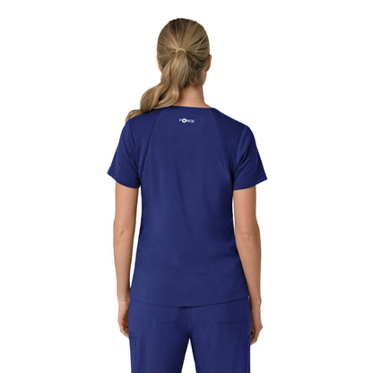 Force Cross-Flex C13210 Women's Flex Panel V-Neck Scrub Top Galaxy Blue