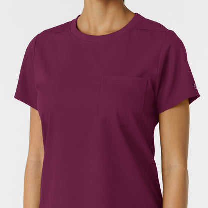 Boundless 6451 Women's Classic Tee Wine