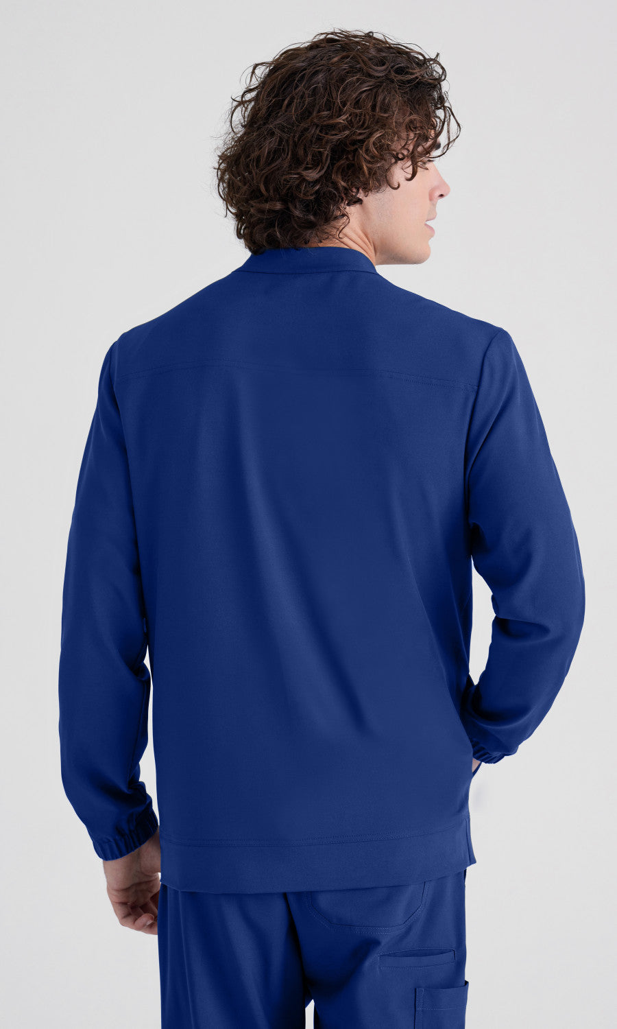 Cleveland Clinic Grey's Anatomy Evolve GSSW887 Cycle Scrub Jacket Indigo