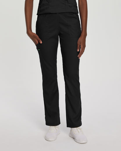 ProFlex 2042 Women's Cargo Scrub Pants Black Image