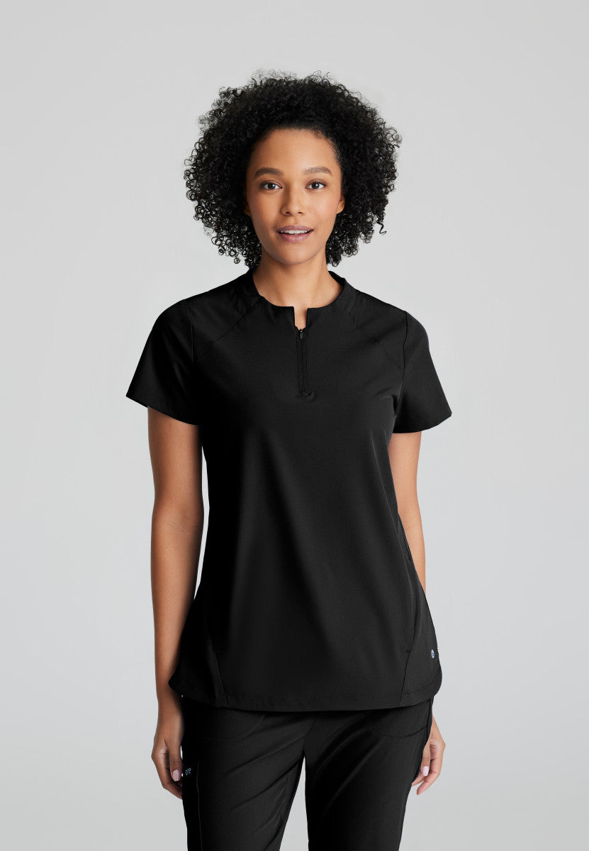 Barco One BOT216 Flux Scrub Top Black