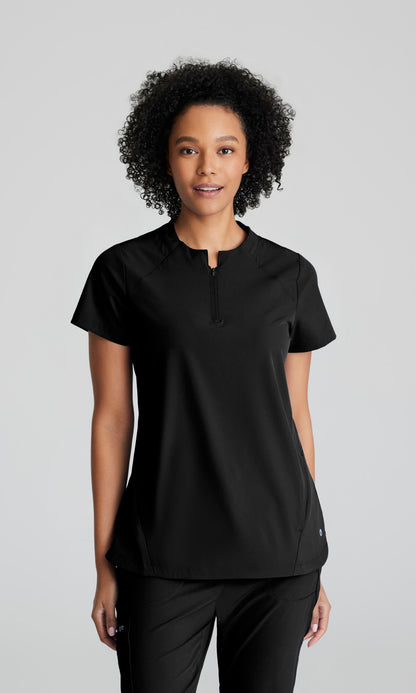 Barco One BOT216 Flux Scrub Top Black
