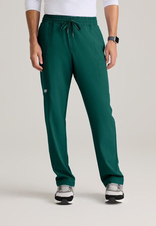 Skechers SKP688 Horizon Scrub Pants Hunter Green Model Image Front | Barco