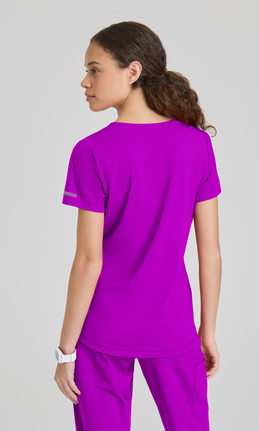 Skechers Slip-ins SKT220 Serene Knit Top Violet Burst - back