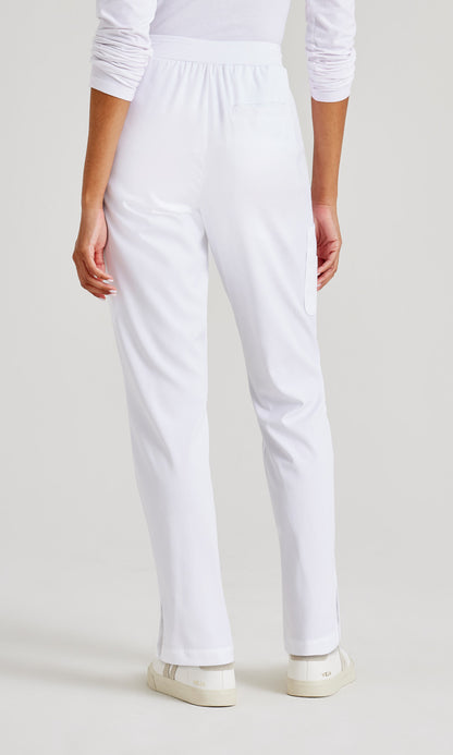 Grey's Anatomy Stretch GRSP526 Serena Scrub Pants White