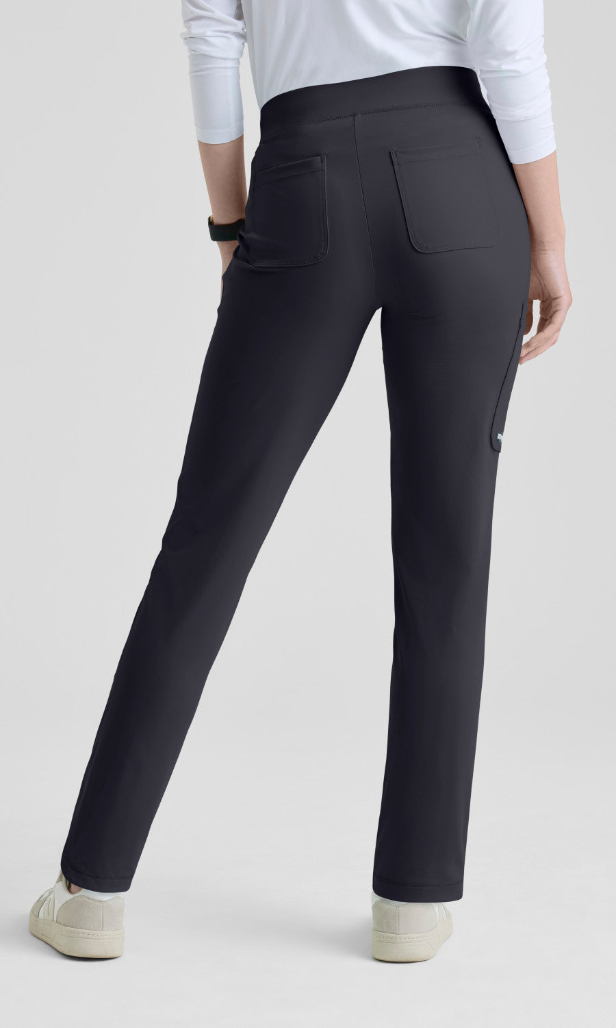 Grey's Anatomy Knits GRSP759 Define Pant Steel - back