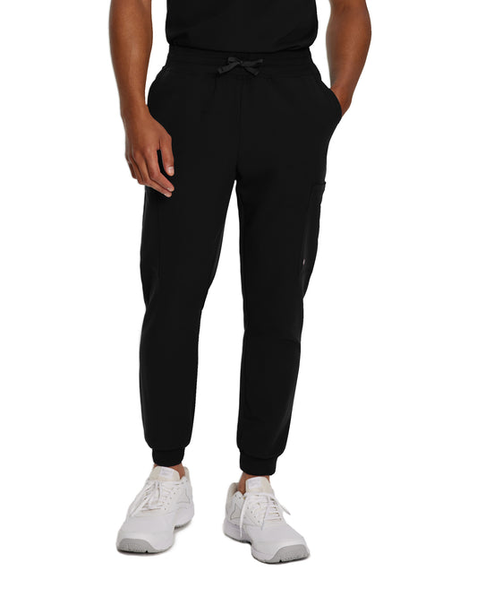 V-Tess 222 Men's Jogger Scrub Pants Black Image