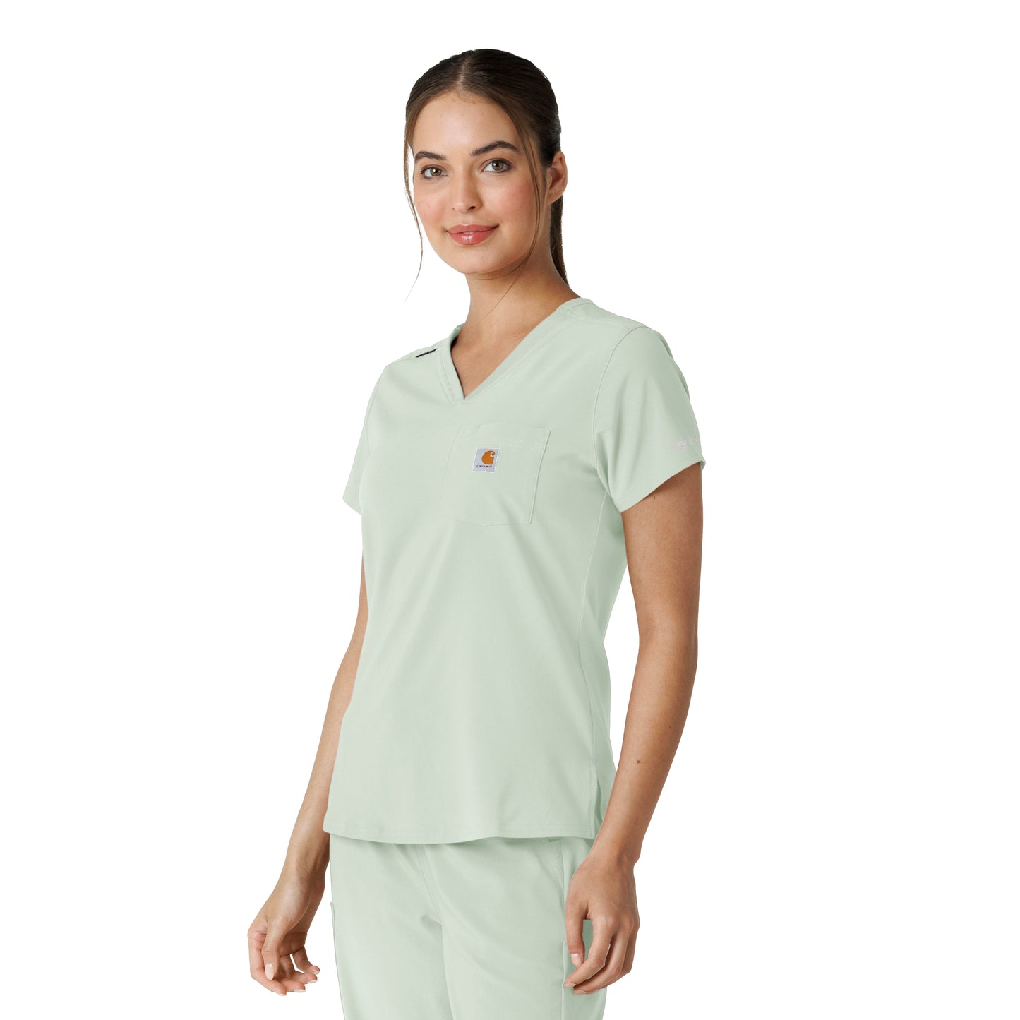 Force Cross-Flex C13410 Women's Tuck-In Scrub Top Big Sky