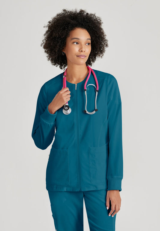 Greys Anatomy Stretch GRSW873 Gianna Warmup Bahama