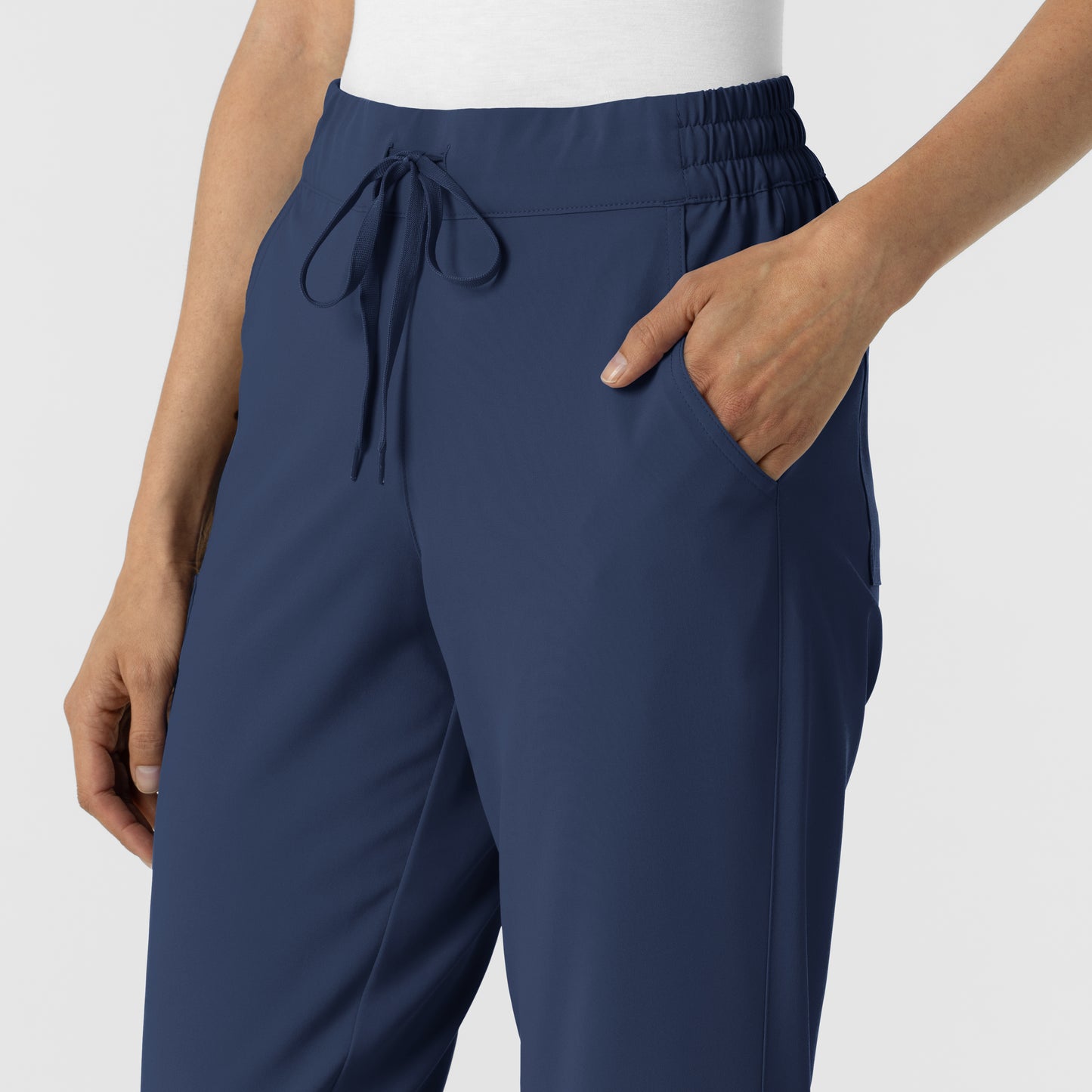 RENEW 5934 Jogger Scrub Pants Navy Model Image Alternate | Wink