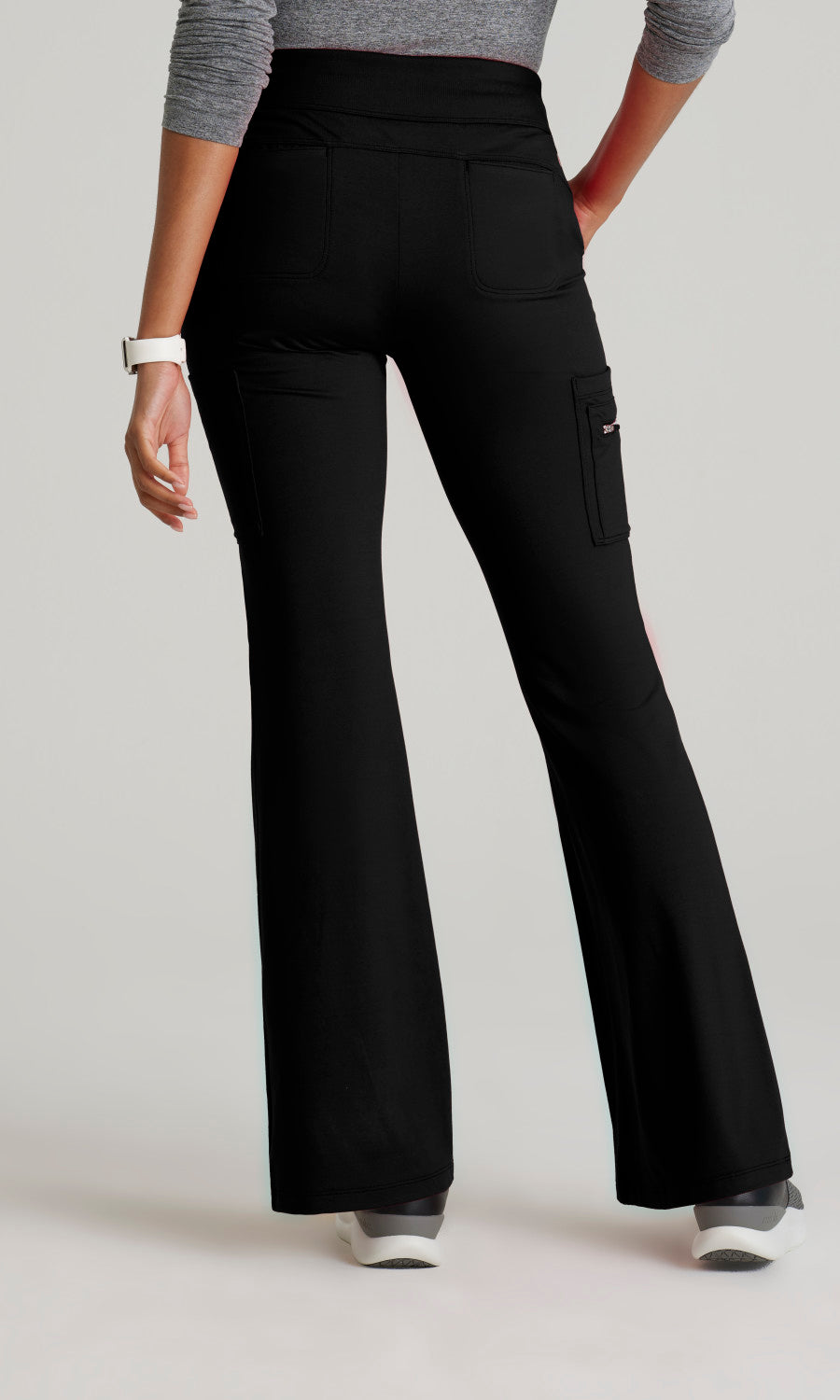 Barco One Performance Knits BOP645 Sprint Knit Scrub Pants Black