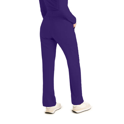 ProFlex LB405 Women's Cargo Scrub Pants Grape Image