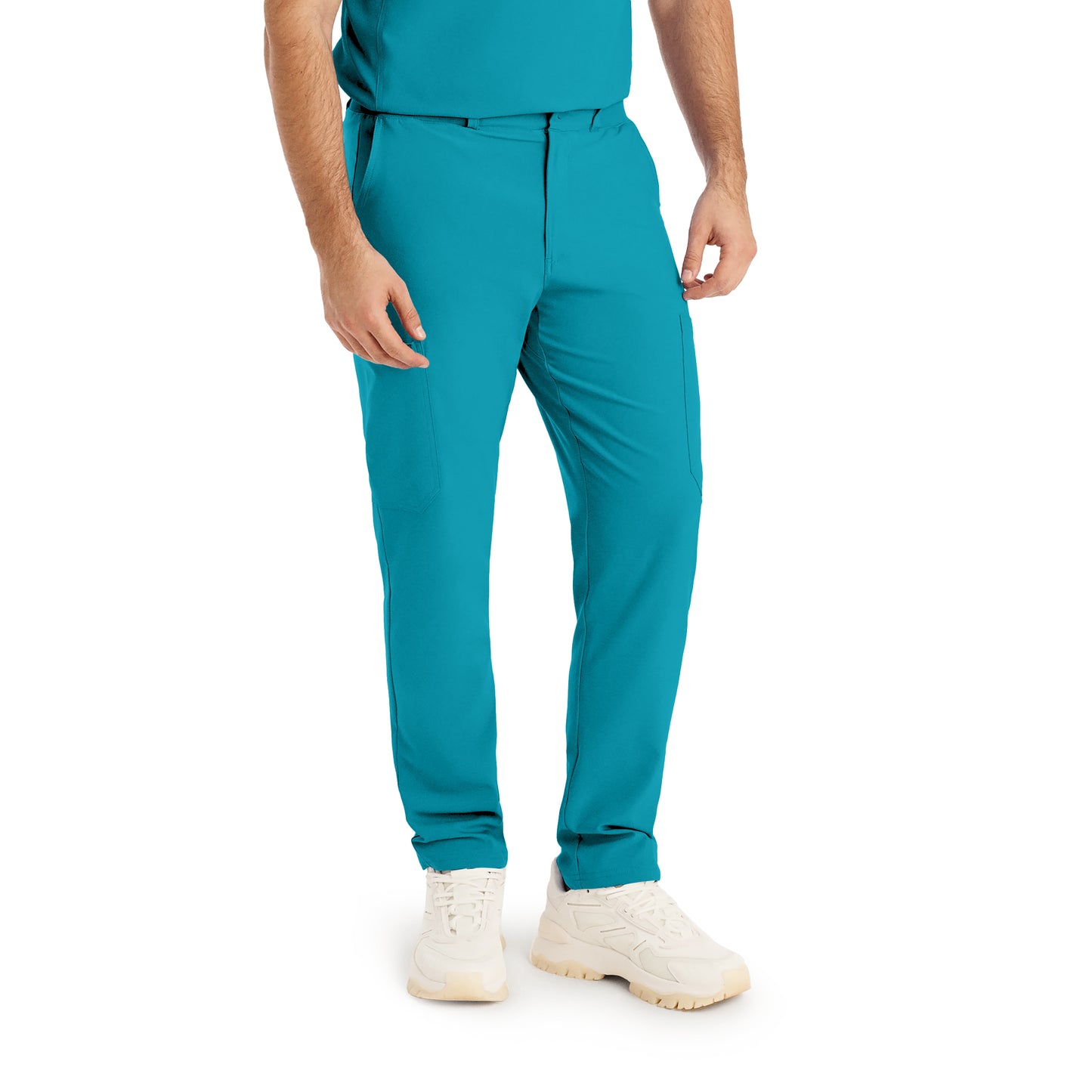 Forward LB410 Men's Cargo Scrub Pants Teal Image