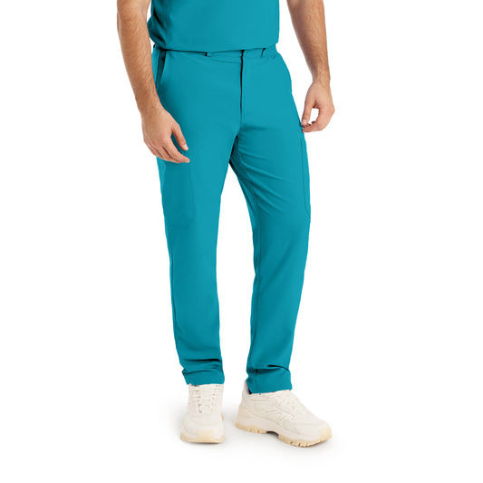 Forward LB410 Men's Cargo Scrub Pants Teal Image