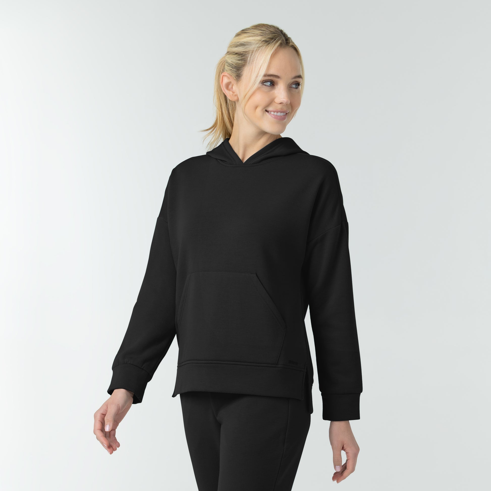 Unwind & Lounge 6289 Women's Hoodie Black