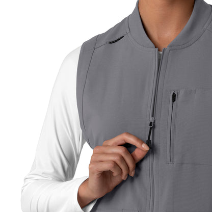 Force Cross-Flex C82510 Women's Lightweight Scrub Vest Pewter