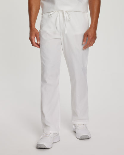 Scrub Zone 85221 Unisex Cargo Scrub Pants White Image