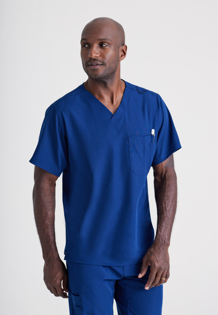 Skechers SK0112 Structure Scrub Top Navy