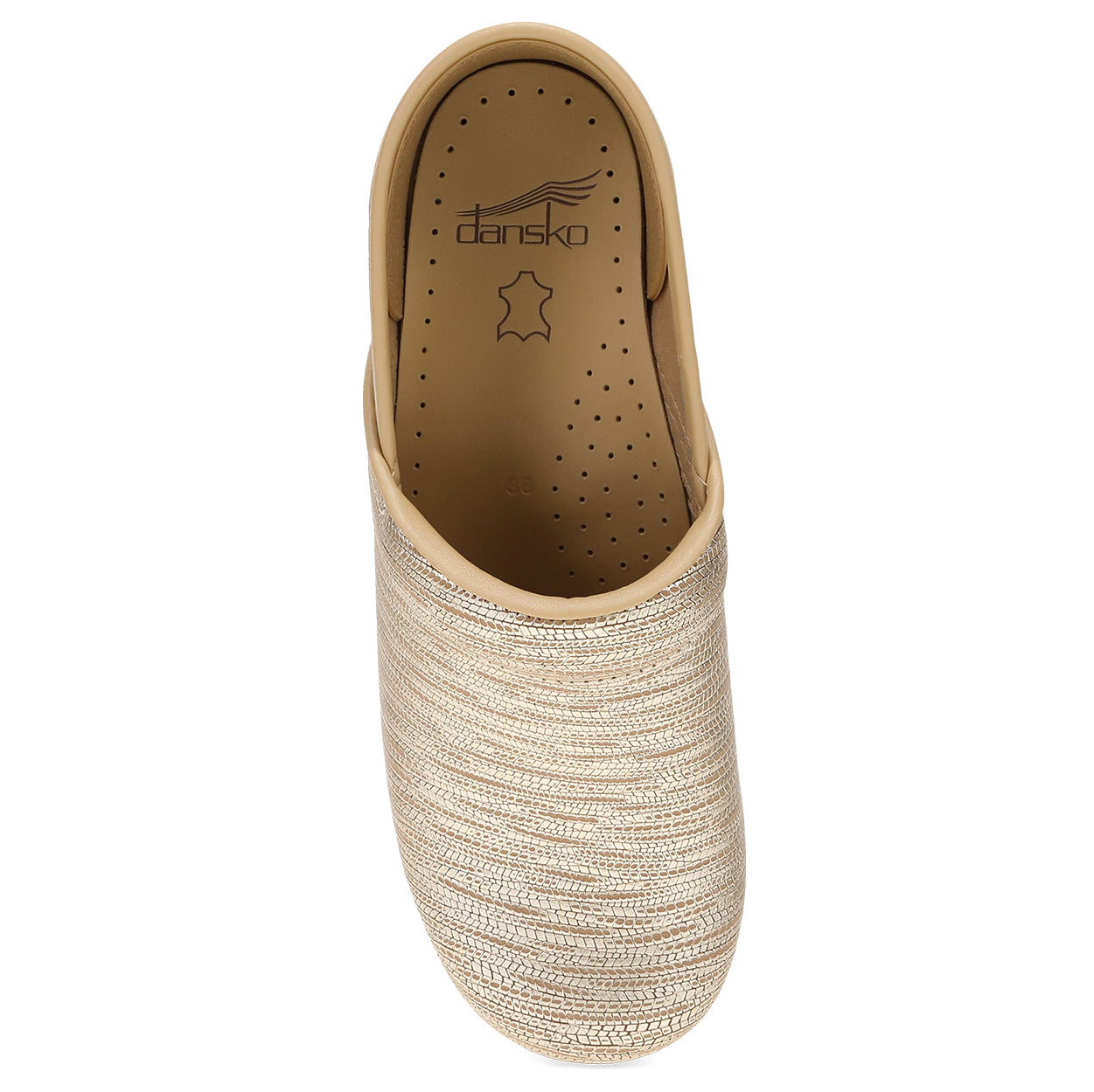 Dansko Professional Gold Weave Classic Clog