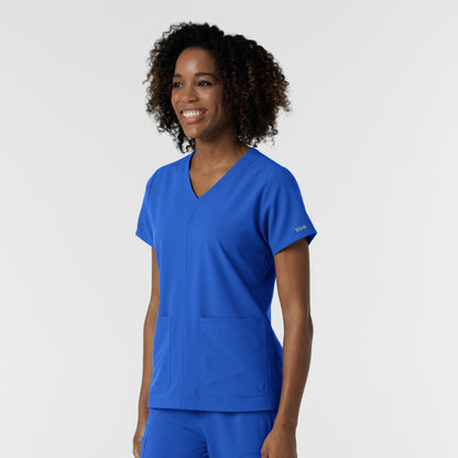 NURTUR 6180 Women's V-Neck Scrub Top Royal