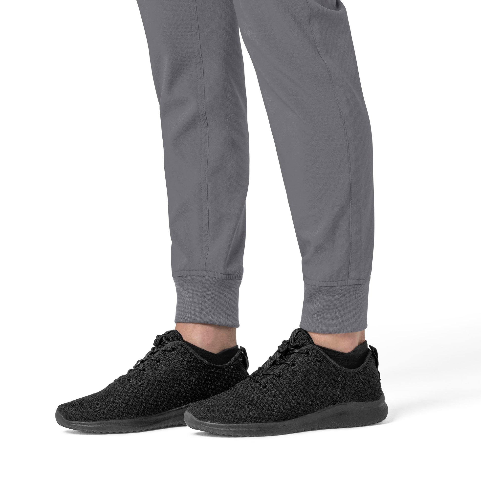 Force Cross-Flex C53110 Cargo Jogger Scrub Pants Pewter Model Image Alternate | Carhartt