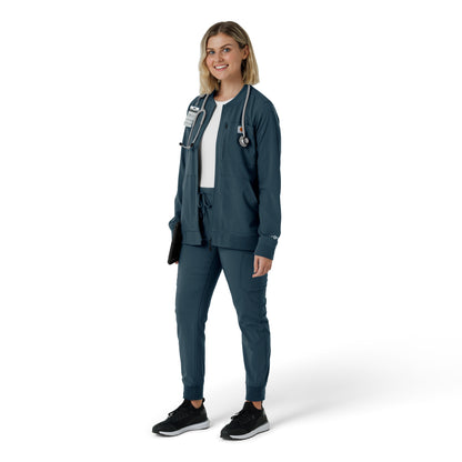 Force Cross-Flex C82410 Women's Lightweight Scrub Jacket Navy