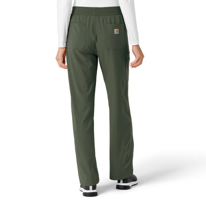Force Cross-Flex C53310 Women's Boot Cut Scrub Pants Olive