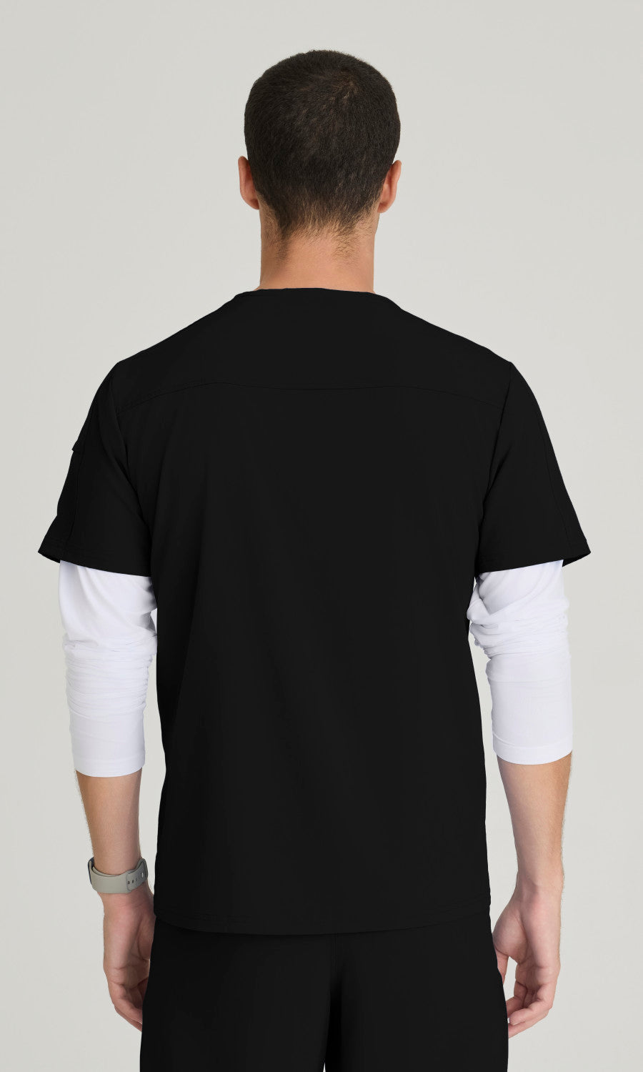 Barco One BOT195 Velocity Scrub Top Black