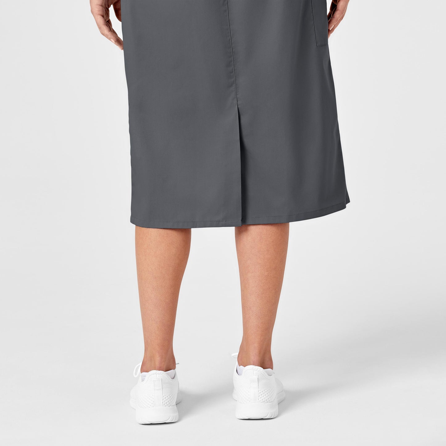 WonderWORK 701 Pull On Cargo Skirt Pewter Model Image Alternate | Wink