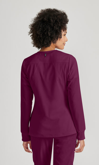 Grey's Anatomy Stretch GRSW873 Gianna Warmup Wine