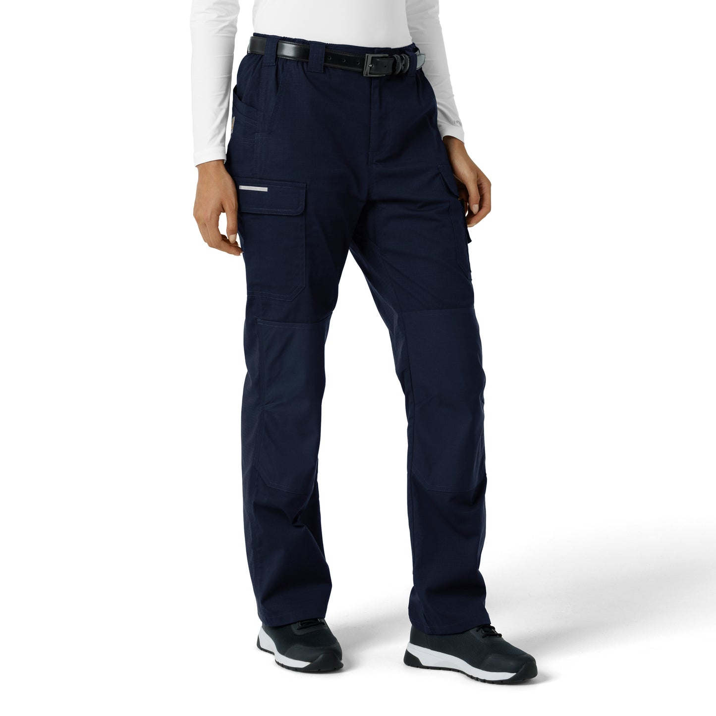 Rugged Flex C52418 Women's Ripstop Cargo Pantss Dark Navy