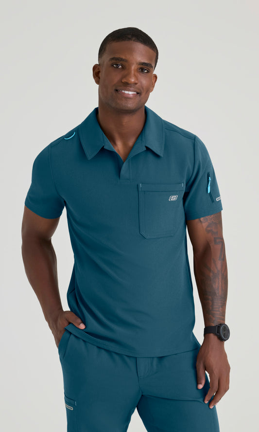 Skechers SKT305 Men's Merit Top in Bahama by Barco Model Image Front