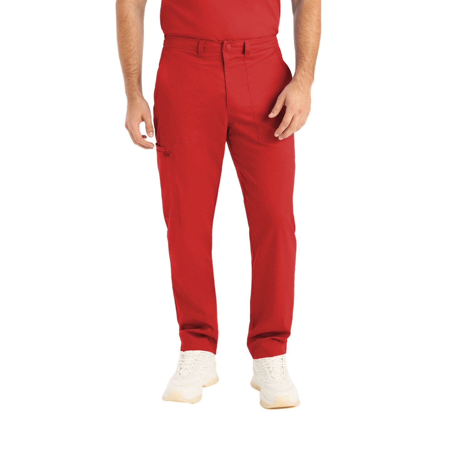 ProFlex LB408 Men's Cargo Scrub Pants True Red Image