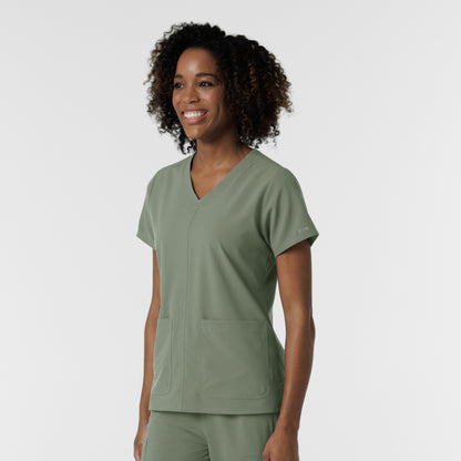NURTUR 6180 Women's V-Neck Scrub Top Sage