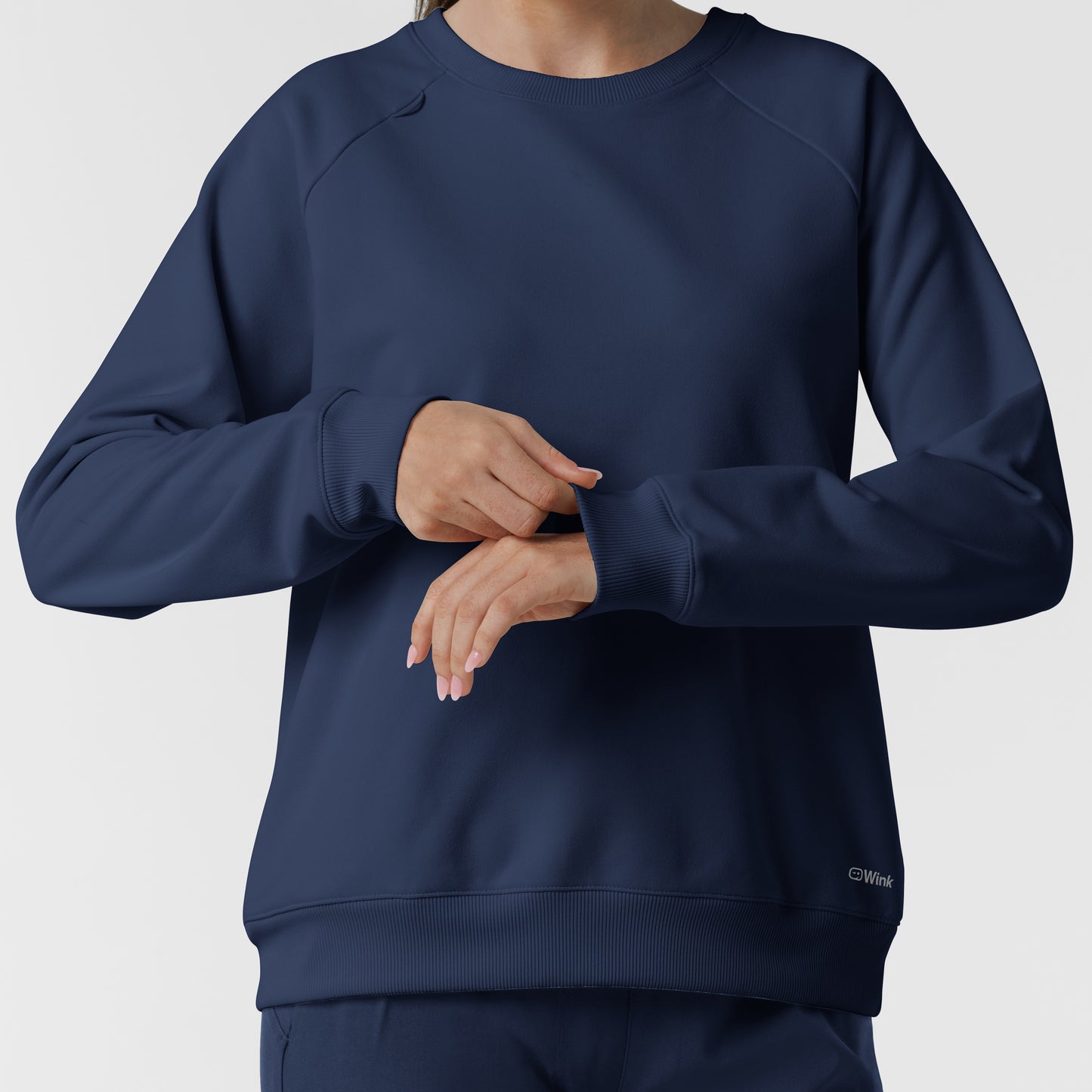Layers 2169 Women's Pullover Sweatshirt Navy
