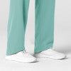 Nova 5232 Stovepipe High-Low Hem Scrub Pants Turquoise Model Image Alternate | Wink