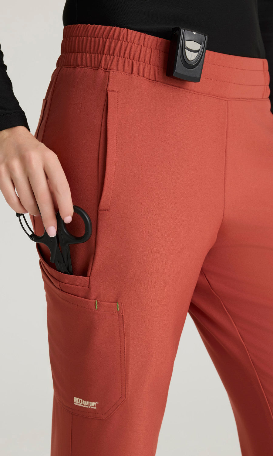 Grey's Anatomy Evolve GSSP627 Cosmo Pant Sedona Red