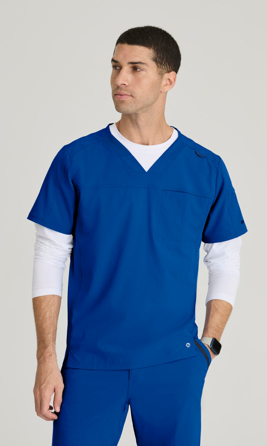 Barco One BOT195 Velocity Scrub Top New Royal