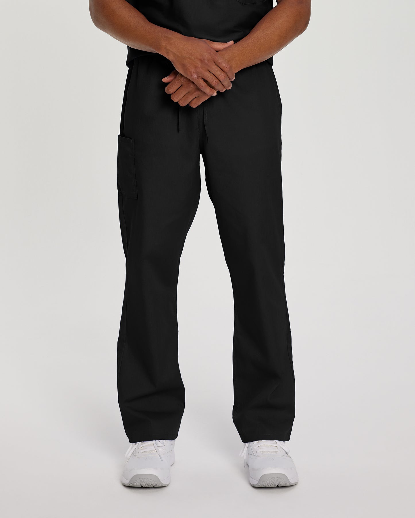 Scrub Zone 85221 Unisex Cargo Scrub Pants Black Image