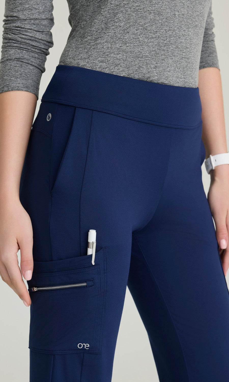 Barco One Performance Knits BOP645 Sprint Knit Scrub Pants Indigo