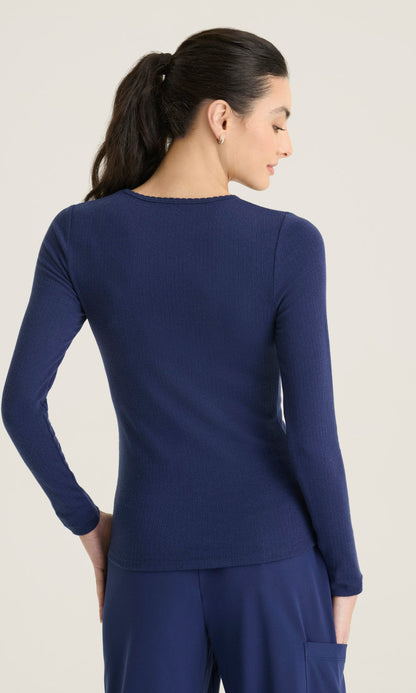 Grey's Anatomy Cultivate GRGK322 Origin Tee Indigo - back