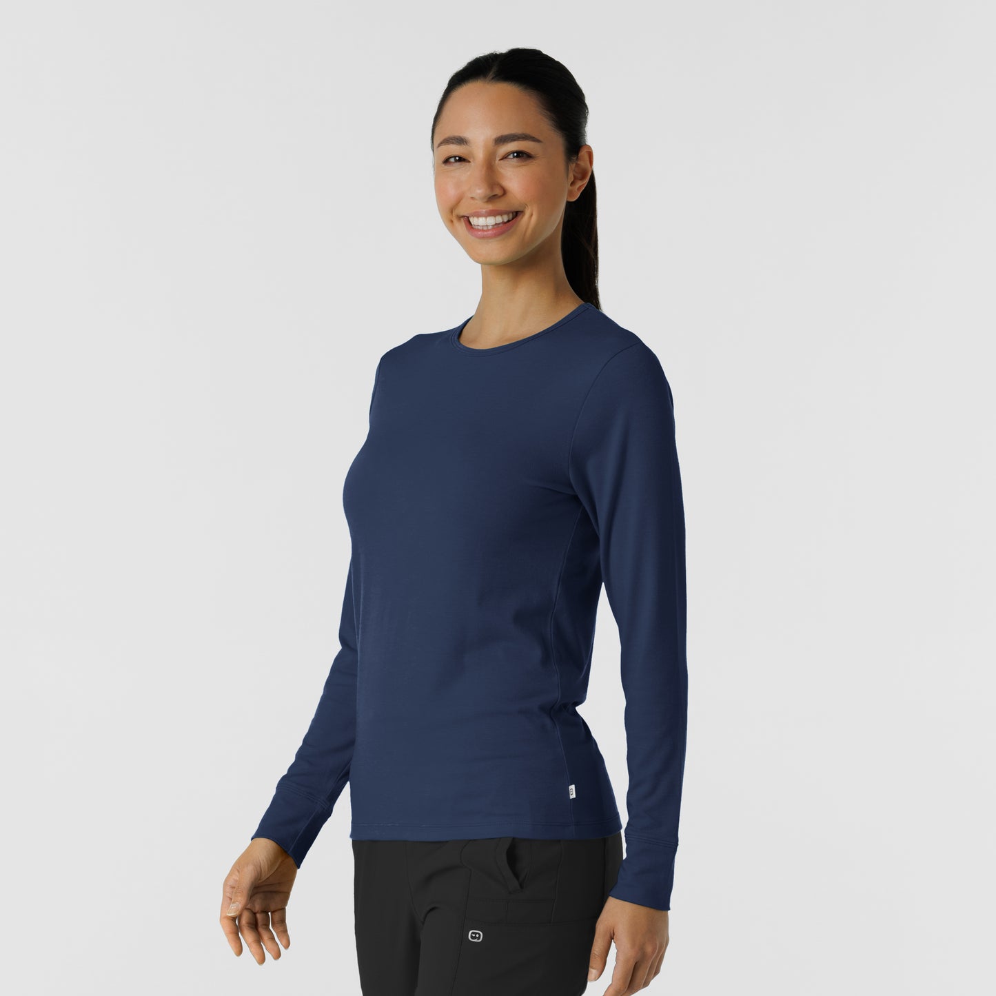 Layers 2189 Women's Essential Layer Long Sleeve Navy