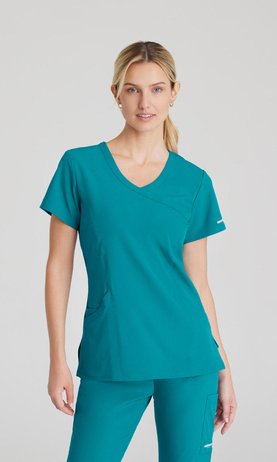 Skechers SK102 Reliance Scrub Top Teal