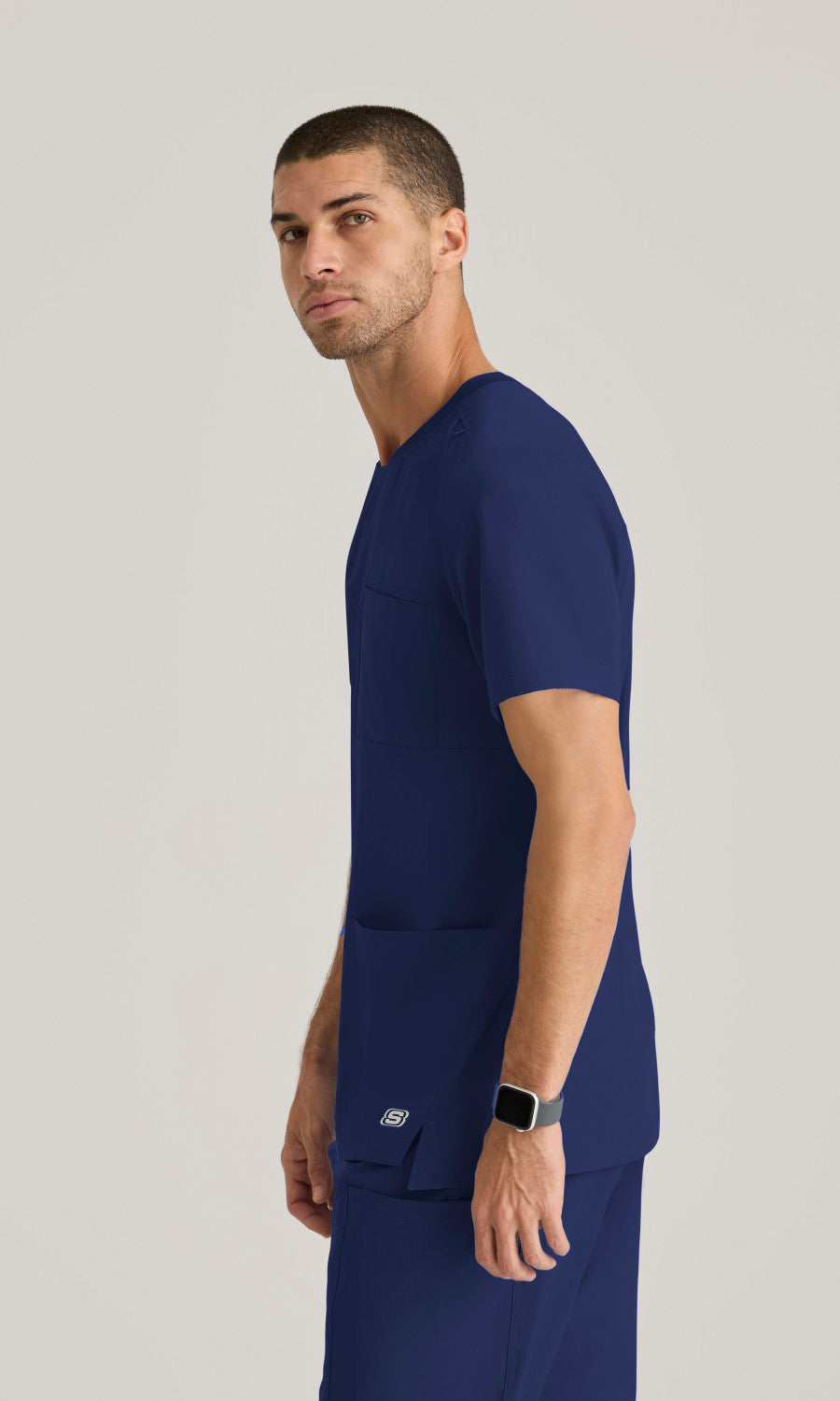 Skechers SKT193 Thesis Scrub Top Navy